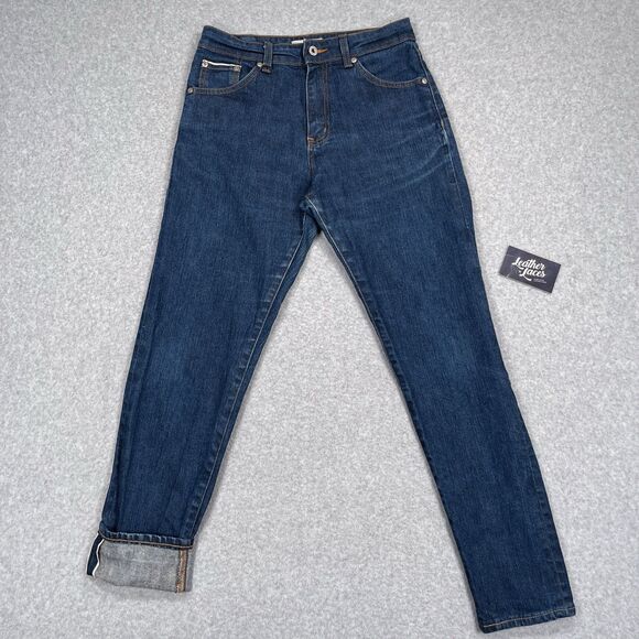 Naked & Famous Jeans Mens 29 (28 x 29) Golden Hour Slub Stretch Selvedge Denim - Picture 2 of 16